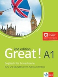 Cover: Great! A1, 2nd edition - Hybride Ausgabe allango - Klett