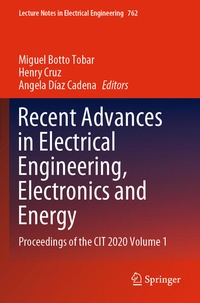 Enlarge image Cover: Recent Advances in Electrical Engineering, Electronics and Energy - Springer