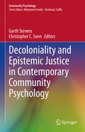 Cover: Decoloniality and Epistemic Justice in Contemporary Community Psychology - Springer
