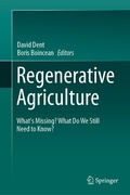 Cover: Regenerative Agriculture - Springer