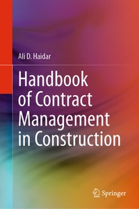 Abbildung von: Handbook of Contract Management in Construction - Springer