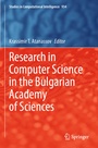 Cover: Research in Computer Science in the Bulgarian Academy of Sciences - Springer