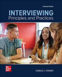 Enlarge image Cover: Interviewing: Principles and Practices - McGraw-Hill Education