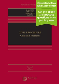 Enlarge image Cover: Civil Procedure - Aspen Publishing