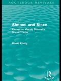 Cover: Simmel and Since (Routledge Revivals) - Routledge