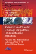 Cover: Advances in Smart Vehicular Technology, Transportation, Communication and Applications - Springer
