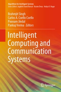 Enlarge image Cover: Intelligent Computing and Communication Systems - Springer