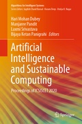 Cover: Artificial Intelligence and Sustainable Computing - Springer
