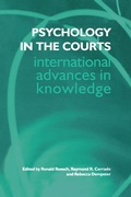 Cover: Psychology in the Courts - Routledge