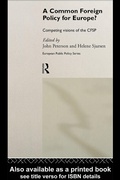 Cover: A Common Foreign Policy for Europe? - Routledge