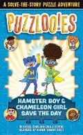 Cover: Puzzlooies! Hamster Boy and Chameleon Girl Save the Day - Random House Books for Young Readers