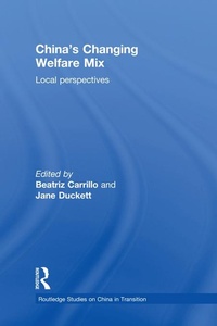 Enlarge image Cover: China's Changing Welfare Mix - Routledge