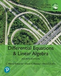 Cover: Differential Equations and Linear Algebra, Global Edition - Pearson