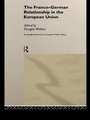 Cover: The Franco-German Relationship in the EU - Routledge