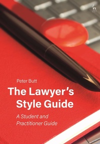 Enlarge image Cover: The Lawyer's Style Guide - Hart Publishing
