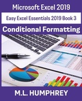 Bild: Excel 2019 Conditional Formatting - M.L. Humphrey
