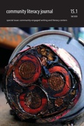 Cover: Community Literacy Journal 15.1 (Fall 2020) - Parlor Press