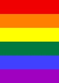 Cover: LGBTQ+ Pride Rainbow Flag Sketch Journal - Bunny 17 Media