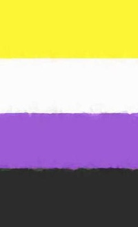 Enlarge image Cover: Nonbinary Pride Flag Journal - Bunny 17 Media