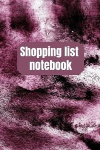 Abbildung von: Shopping List Notebook - Lulu.com
