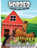 Cover: Horses Coloring Book For Kids - Lulu.com