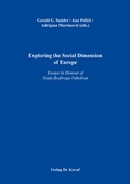 Cover: Exploring the Social Dimension of Europe - Kovac, Dr. Verlag