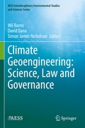 Cover: Climate Geoengineering: Science, Law and Governance - Springer