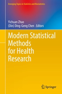Enlarge image Cover: Modern Statistical Methods for Health Research - Springer