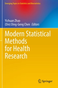 Enlarge image Cover: Modern Statistical Methods for Health Research - Springer