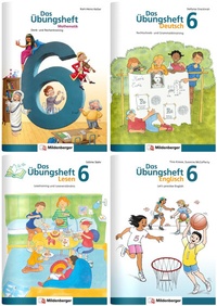 Abbildung von: Sicher ins 7. Schuljahr - Paket: Rechnen - Schreiben - Lesen - Grammatik - Englisch · Klasse 6 - Mildenberger Verlag GmbH