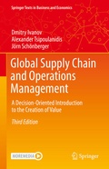 Cover: Global Supply Chain and Operations Management - Springer
