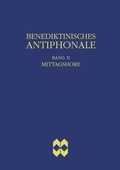 Cover: Benediktinisches Antiphonale, Band II - Mittagshore - Vier T&uuml;rme