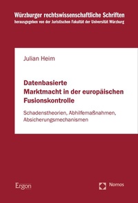 Abbildung von: Datenbasierte Marktmacht in der europäischen Fusionskontrolle - Ergon