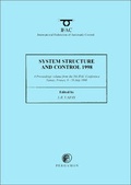Cover: System Structure and Control 1998 (2-Volume Set) - Pergamon