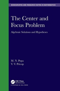 Abbildung von: The Center and Focus Problem - Chapman & Hall/CRC