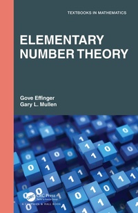 Abbildung von: Elementary Number Theory - Chapman & Hall/CRC