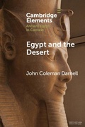 Cover: Egypt and the Desert - Cambridge University Press