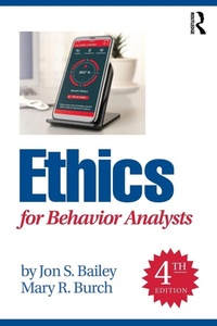 Abbildung von: Ethics for Behavior Analysts - Routledge