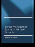 Cover: Senior Management Teams in Primary Schools - Routledge