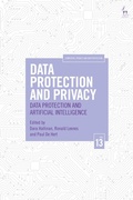 Cover: Data Protection and Privacy, Volume 13 - Hart Publishing