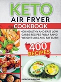 Cover: Keto Air Fryer Cookbook - Charlie Creative Lab