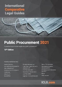 Enlarge image Cover: International Comparative Legal Guide - Public Procurement 2021 - Global Legal Group Ltd