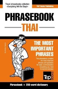 Abbildung von: Phrasebook - Thai- The most important phrases - T&p Books
