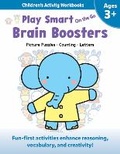 Cover: Play Smart On the Go Brain Boosters Ages 3+ - Imagine & Wonder