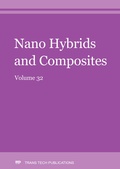 Cover: Nano Hybrids and Composites Vol. 32 - Trans Tech Publications Ltd