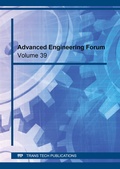 Cover: Advanced Engineering Forum Vol. 39 - Trans Tech Publications Ltd