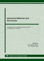 Cover: Advanced Material and Structures - Trans Tech Publications Ltd