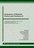 Cover: Symposium of Materials Science and Chemistry III - Trans Tech Publications Ltd