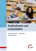 Cover: Studienformen und Lernverhalten - wbv Media