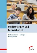 Cover: Studienformen und Lernverhalten - wbv Media